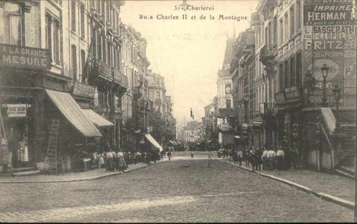 Charleroi Wallonie Charleroi Rue Charles II Montagne