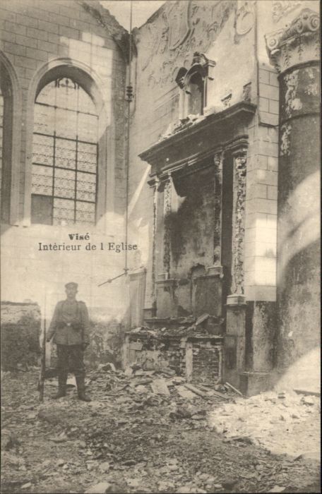 Vise Eglise Zerstörung Soldat