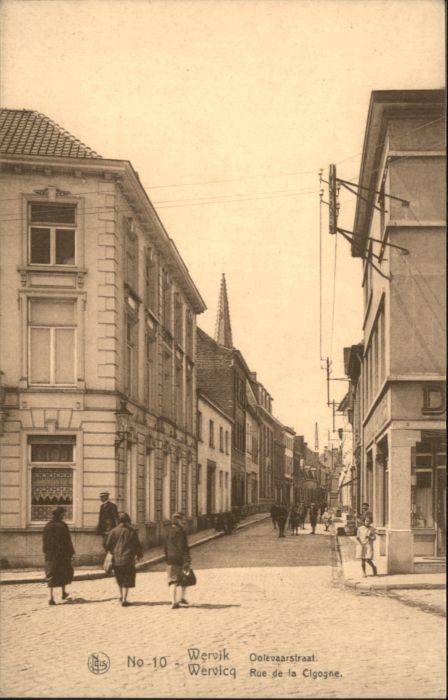 Wervicq Wervik Oolevaarstraat Rue Cigogne
