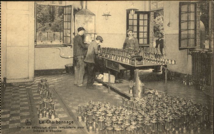 Bruxelles Bruessel [Ern. Thill] Charbonnage Salle Nettoyag