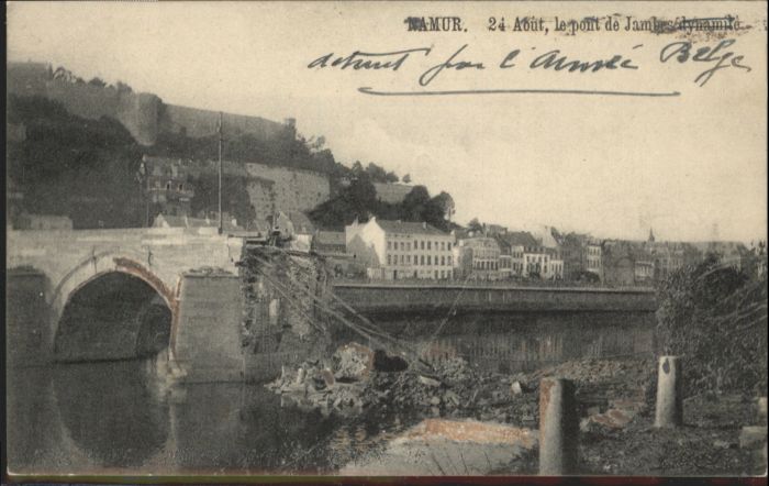Namur Wallonie Namur Jambes Zerstörung