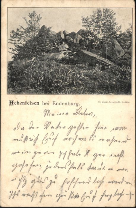 Endenburg Hohenfelsen