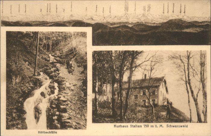 Schlaechtenhaus öllbachfälle Kurhaus Stalten *