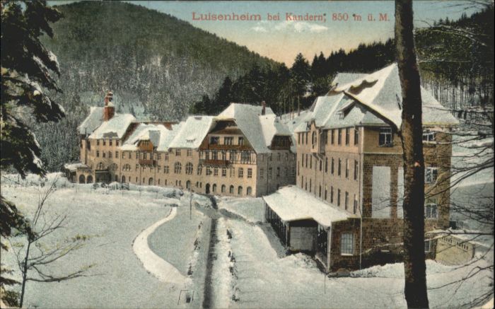 Luisenheim Rehaklinik Malsburg-Marzell K Kandern Luisenheim
