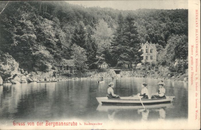 Badenweiler Bergmannsruh Boot