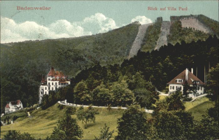 Badenweiler Villa Paul