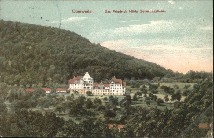 Oberweiler Badenweiler Friedrich Hilda Genesungsheim