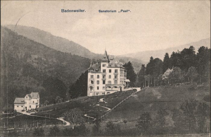 Badenweiler Sanatorium Paul