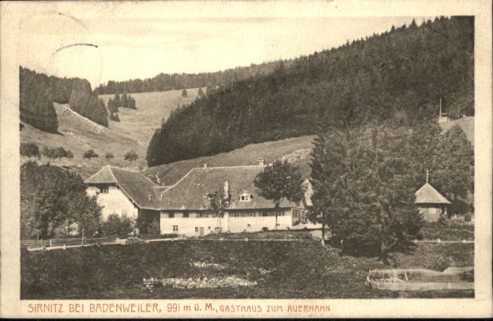 Sirnitz Gasthaus zum Auerhahn