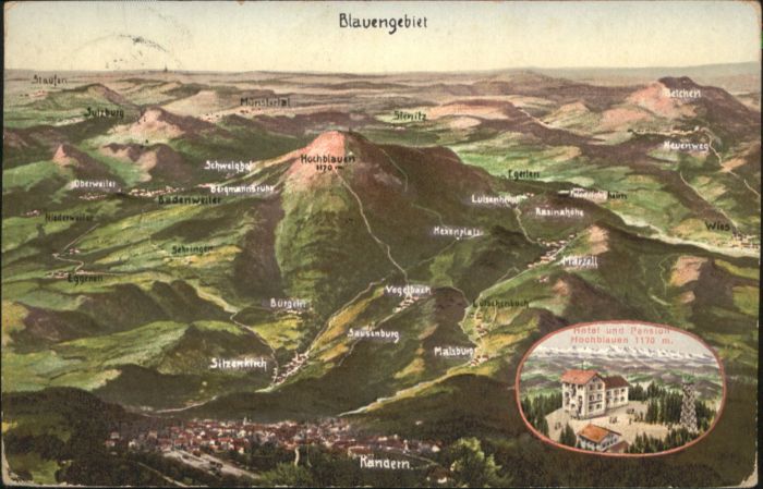 Kandern Hotel Pension Hochblauen