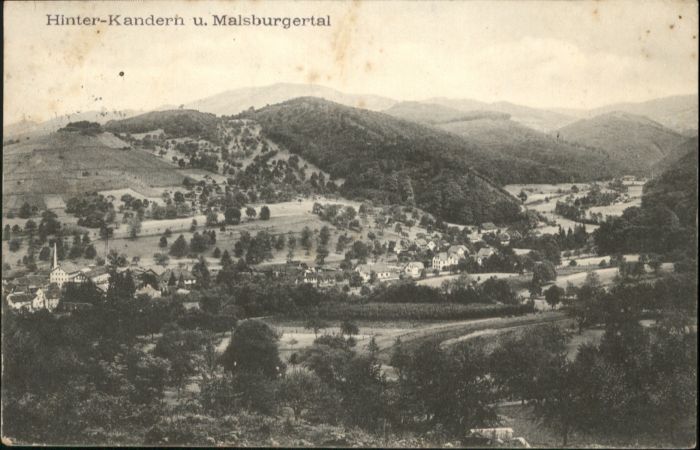 Malsburg Hinterkandern