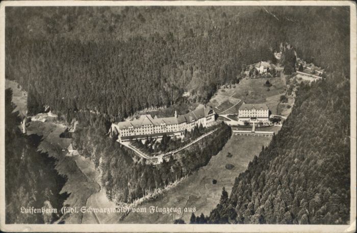 Luisenheim Rehaklinik Malsburg-Marzell K Luisenheim Fliegeraufnahme