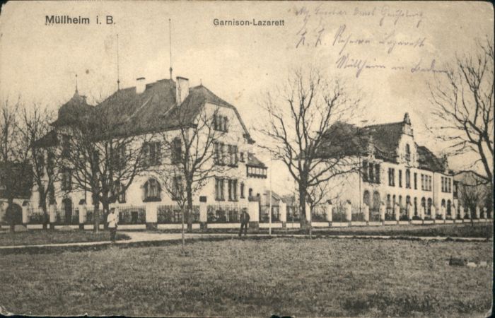 Muellheim Baden Müllheim Garnison Lazarett