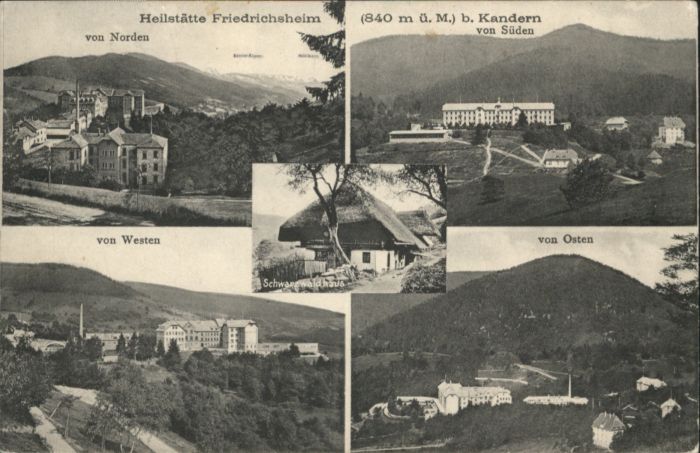 Friedrichsheim Rehaklinik Malsburg-Marze Friedrichsheim Schwarzwaldhaus