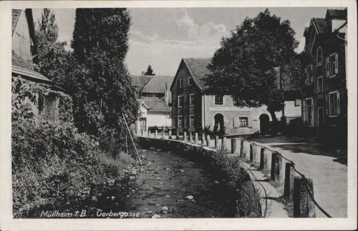 Muellheim Baden Müllheim Gerbergasse