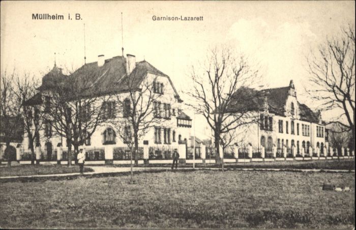 Muellheim Baden Müllheim Garnison Lazarett
