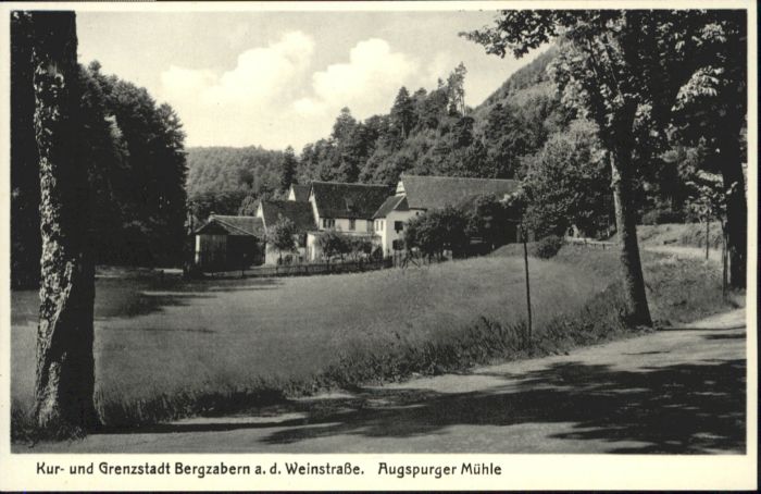 Bad Bergzabern Augspurger Mühle