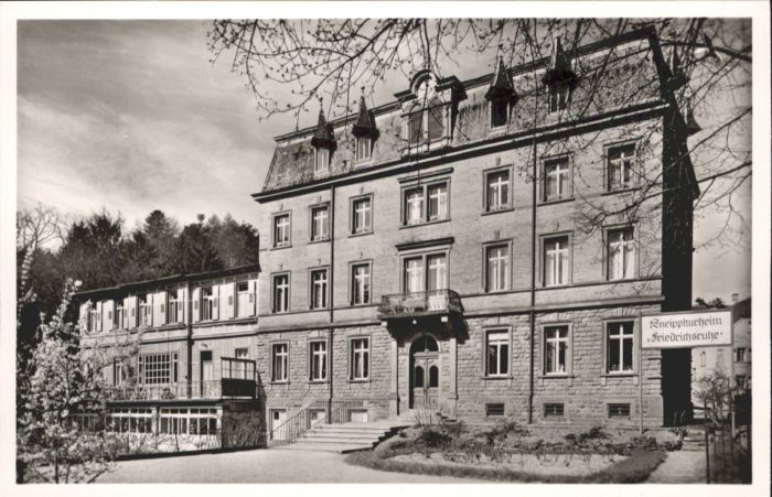 Bad Bergzabern Kneippkurheim Friedrichsruhe