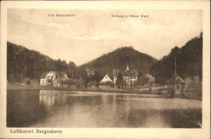 Bad Bergzabern Villa Hatzenbühler Kurhaus Pfälzer Wald