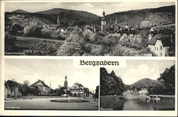 Bad Bergzabern Ludwigsplatz Stauweiher