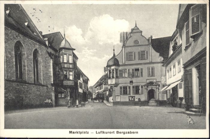 Bad Bergzabern Marktplatz