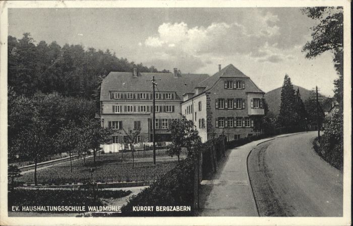 Bad Bergzabern Haushaltungsschule Waldmühle