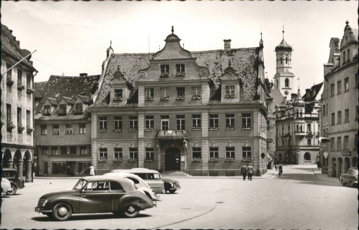 Memmingen Bayern Kalchstrasse Marktplatz