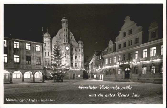 Memmingen Bayern Marktplatz