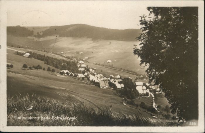 Todtnauberg Schwarzwald BW