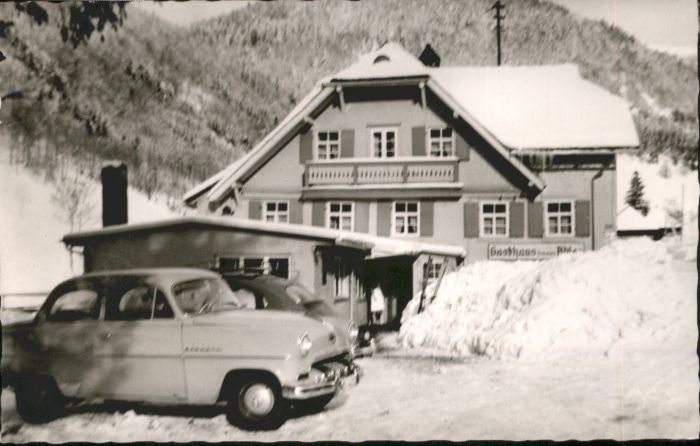 Fahl Feldberg Gasthaus Pension Adler