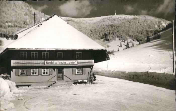Fahl Feldberg Gasthaus Pension Adler