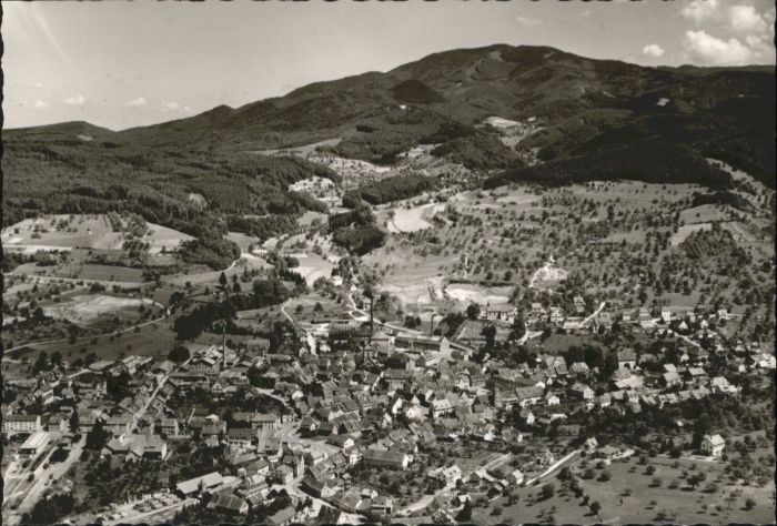 Kandern Baden BW Fliegeraufnahme