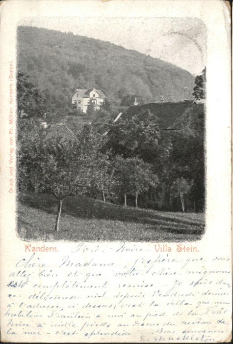 Kandern Villa Stein