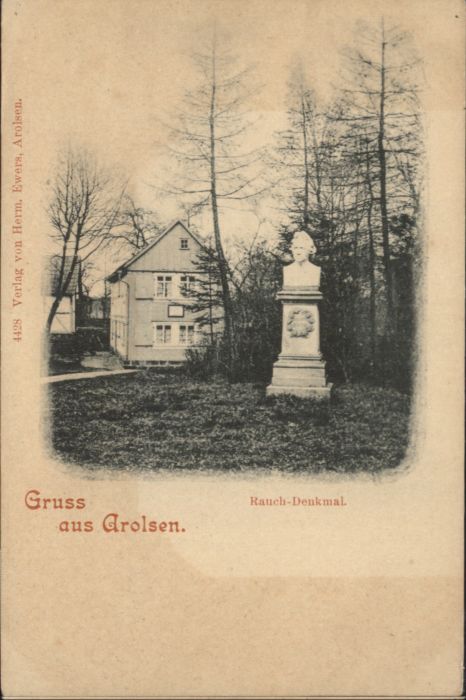 Bad Arolsen Rauch Denkmal
