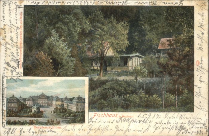 Bad Arolsen Fischhaus Residenz Schloss