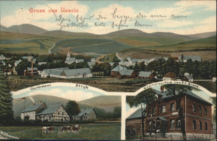 Usseln Oberförsterei Kühe Gasthof Post x