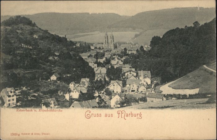 Marburg Lahn Marburg Ketzerbach Eilabethen Kirche