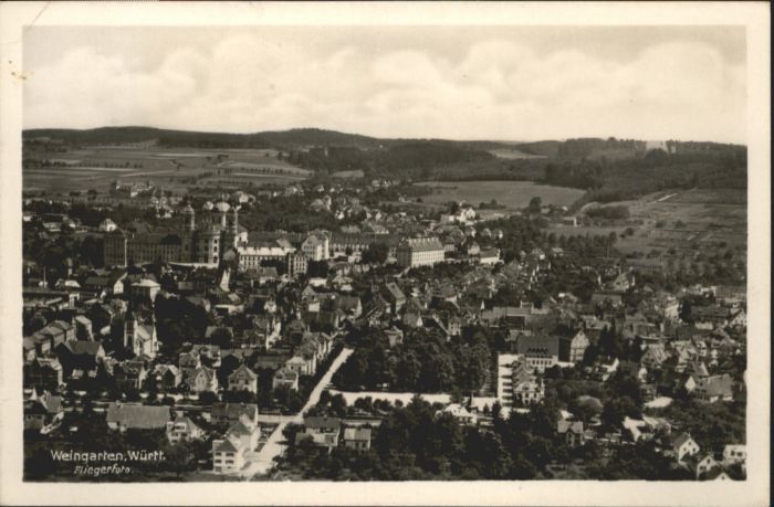 Weingarten Wuerttemberg Weingarten Fliegeraufnahme
