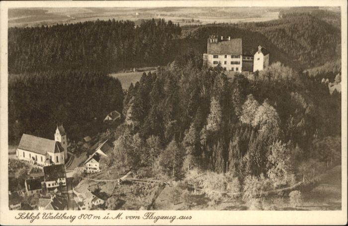 Waldburg Wuerttemberg chloss Fliegeraufnahme