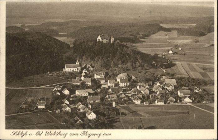 Waldburg Wuerttemberg liegeraufnahme Schloss