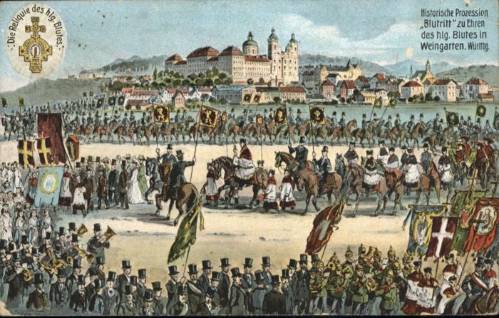 Weingarten Wuerttemberg Weingarten Blutritt