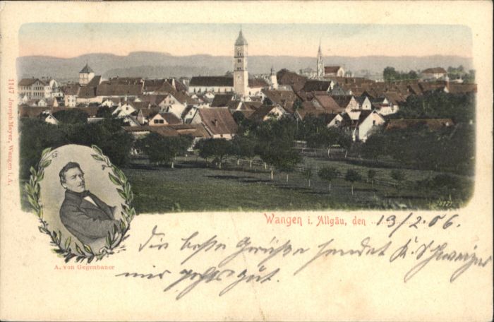 Wangen Allgaeu . von Gegenbauer