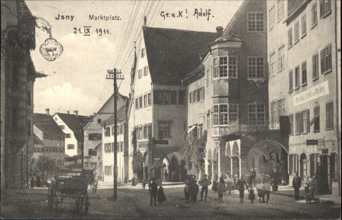 Isny Allgaeu Isny Marktplatz