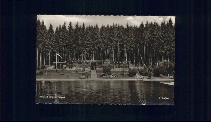 Isny Allgaeu Isny Waldbad