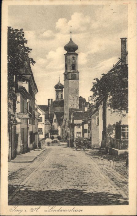 Isny Allgaeu Isny Lindauerstrasse