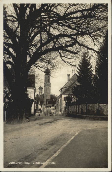 Isny Allgaeu Isny Lindauerstrasse