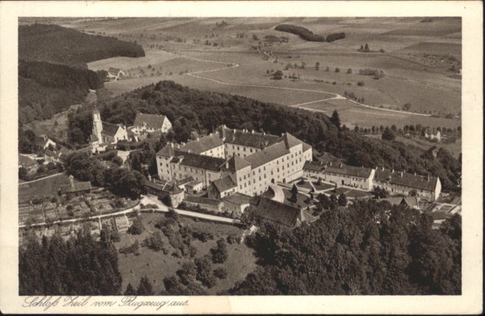Schloss Zeil Fliegeraufnahme