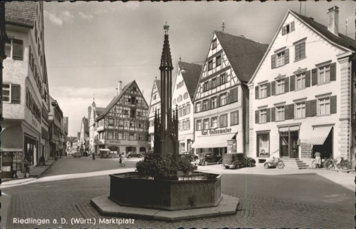Riedlingen Donau Marktplatz