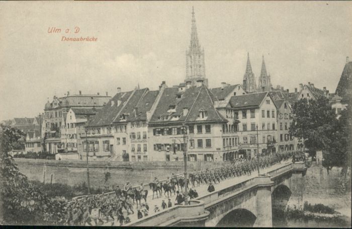 Ulm Donau Donaubrücke
