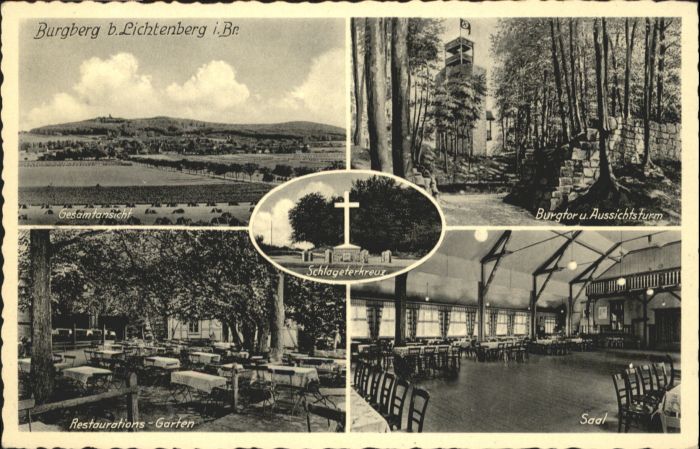 Burgberg Burgtor Aussichtsturm Schlageterkreuz R